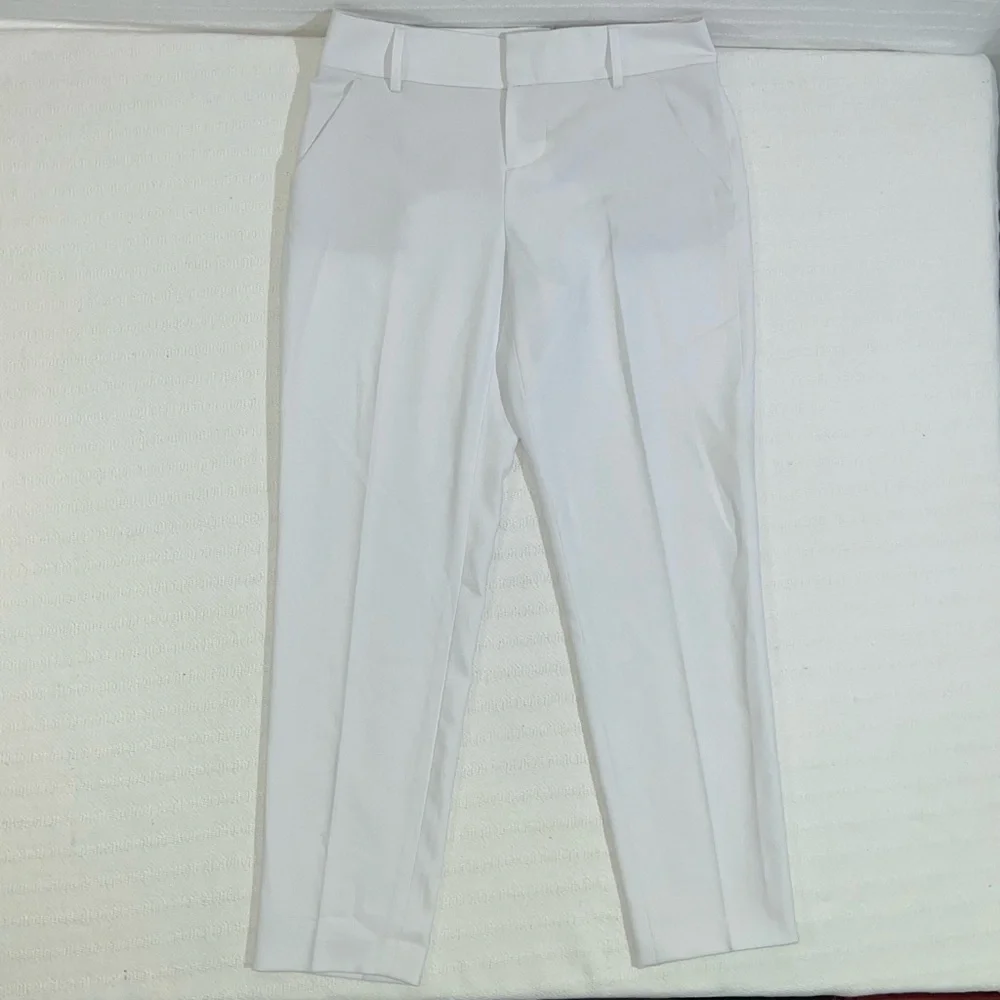 Alice + Olivia Stacey Slim Fit Pants Womens Size 2 Trousers Slacks Business - Picture 4 of 15